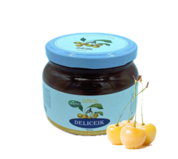 CONFETTURA DI CILIEGIE BIANCHE “DELICEIK” 450g