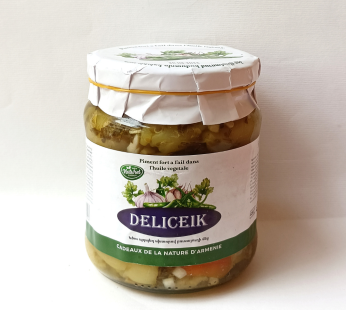 PEPERONI PICCANTI CON AGLIO DELICEIK 470g