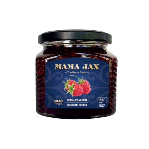 CONFETTURA DI LAMPONI "MAMA JAN"(ազնվամորու մուրաբա)540g