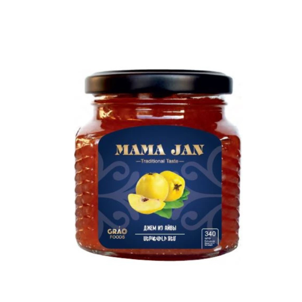 MARMELLATA DI MELE COTOGNE "MAMA JAN" ( սերկևիլի ջեմ) 340g