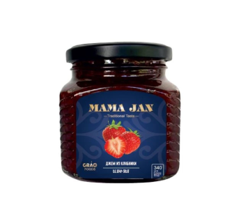 MARMELLATA DI FRAGOLE (ելակի ջեմ) “MAMA JAN”  340g